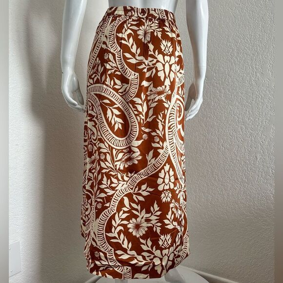 JOIE Skirt Pleated Front Ruffle Hem Faux Wrap Size XS • NEW WITH TAGS • - Picture 4 of 13